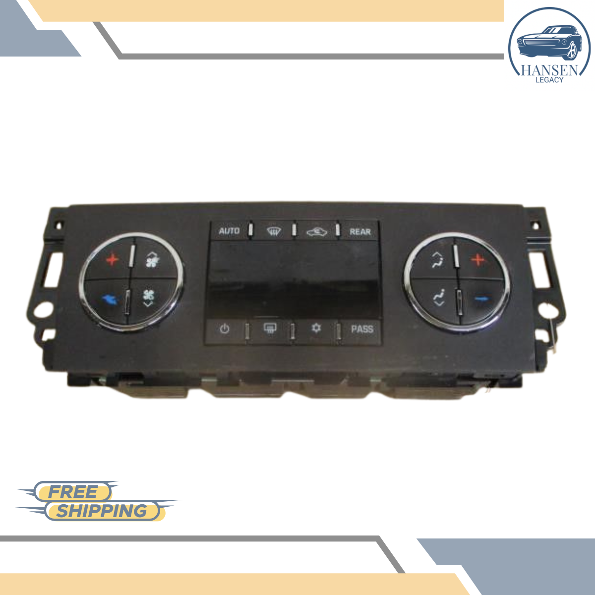 2012–2014 Chevrolet Tahoe A/C AC Heater Climate Temperature Control Option CJ2 — view 3