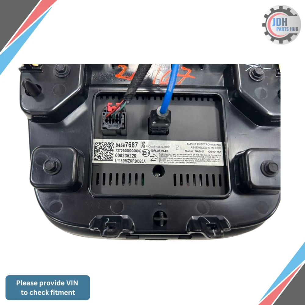 2019–2020 Chevrolet Malibu Control Panel Controller Display Screen OEM — view 4