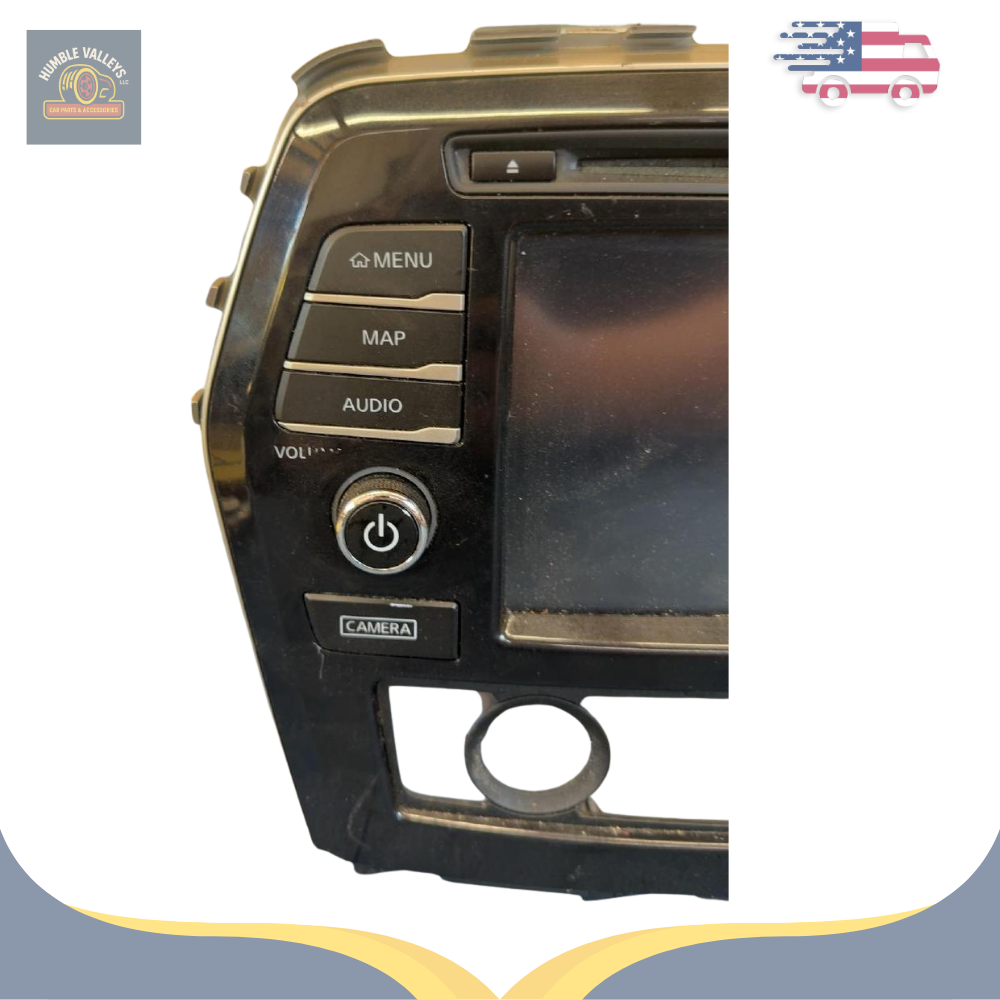 2016–2017 Nissan Maxima Navigation Display Radio Receiver OEM — view 2