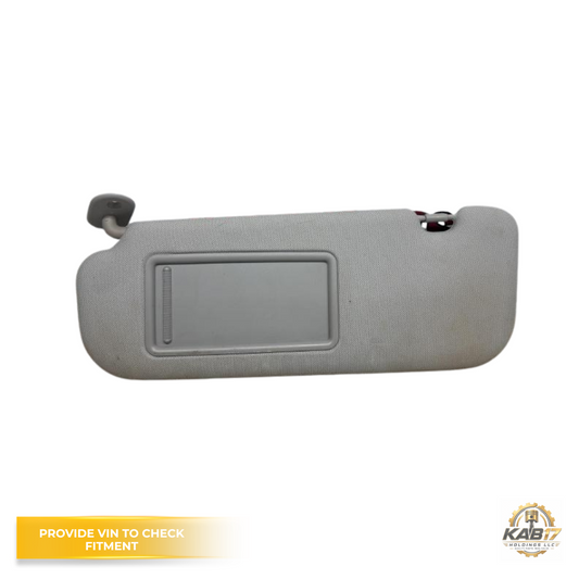 2014–2016 Hyundai Elantra Driver LH Interior Sun Visor with Mirror Gray OEM — view 1