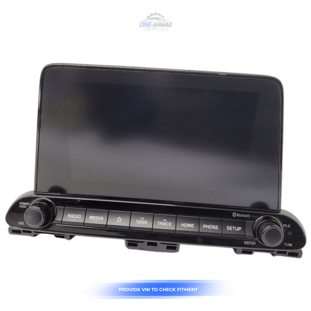2019–2020 Kia Forte AM FM Radio Display Screen US Market without Nav ID 96160M7070WK — view 1