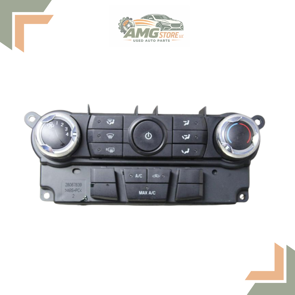 2010–2012 Ford Fusion A/C Heater Temperature Climate Control OEM — view 1