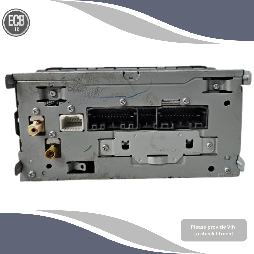 2013–2019 Dodge Caravan AM FM CD Navigation Radio Player Display Screen RHB OEM — view 2