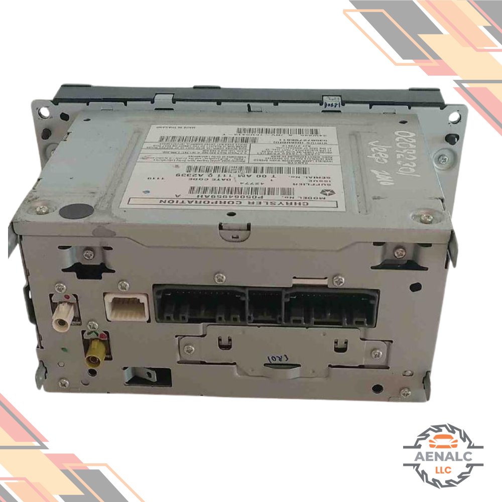 2011–2014 Chrysler 200 AM/FM/dvd Radio CD Player Receiver RBZ OEM — view 2