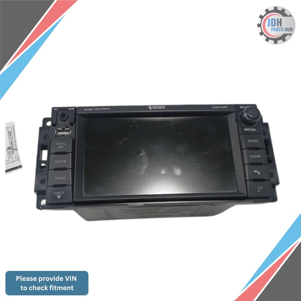 2012–2019 Chrysler Town & Country Radio MULTIMEDIA SATELLITE AM FM CD RBZ OEM — view 1