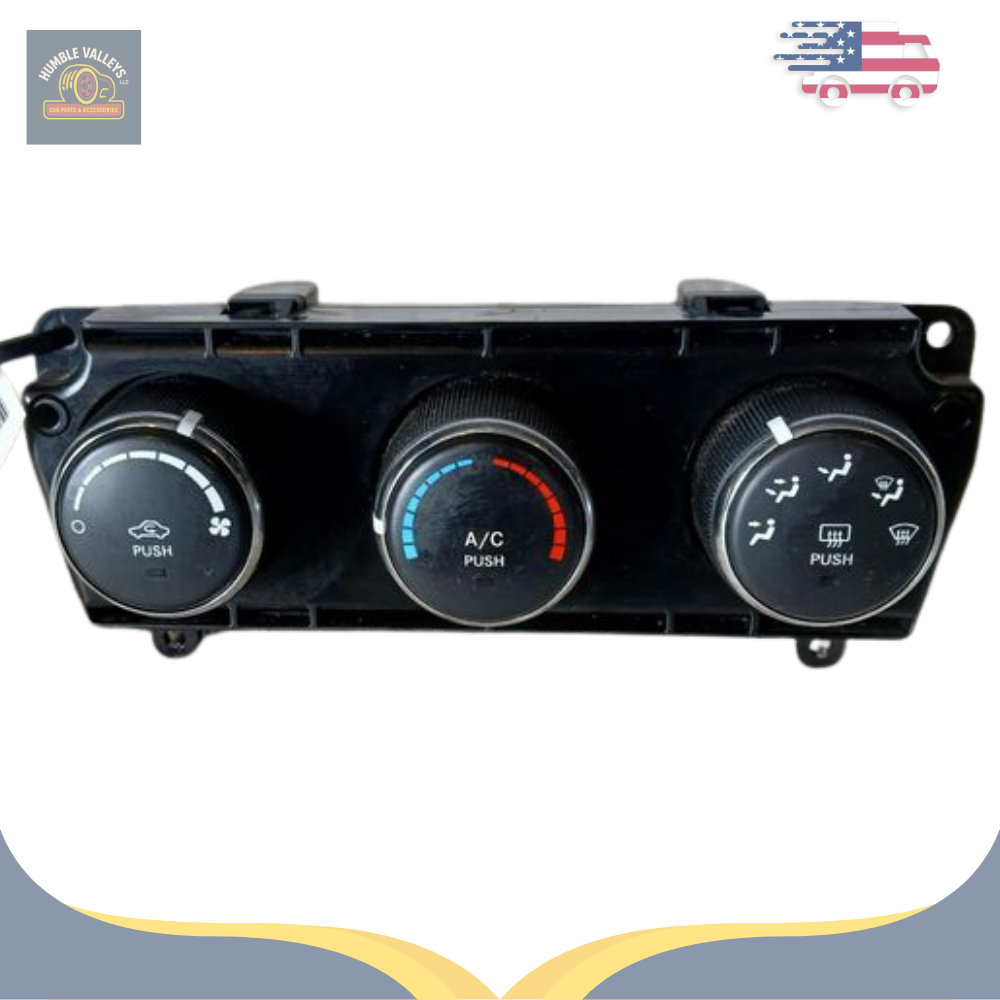 2011–2013 Jeep Wrangler Climate AC Heater Temperature Control OEM — view 1