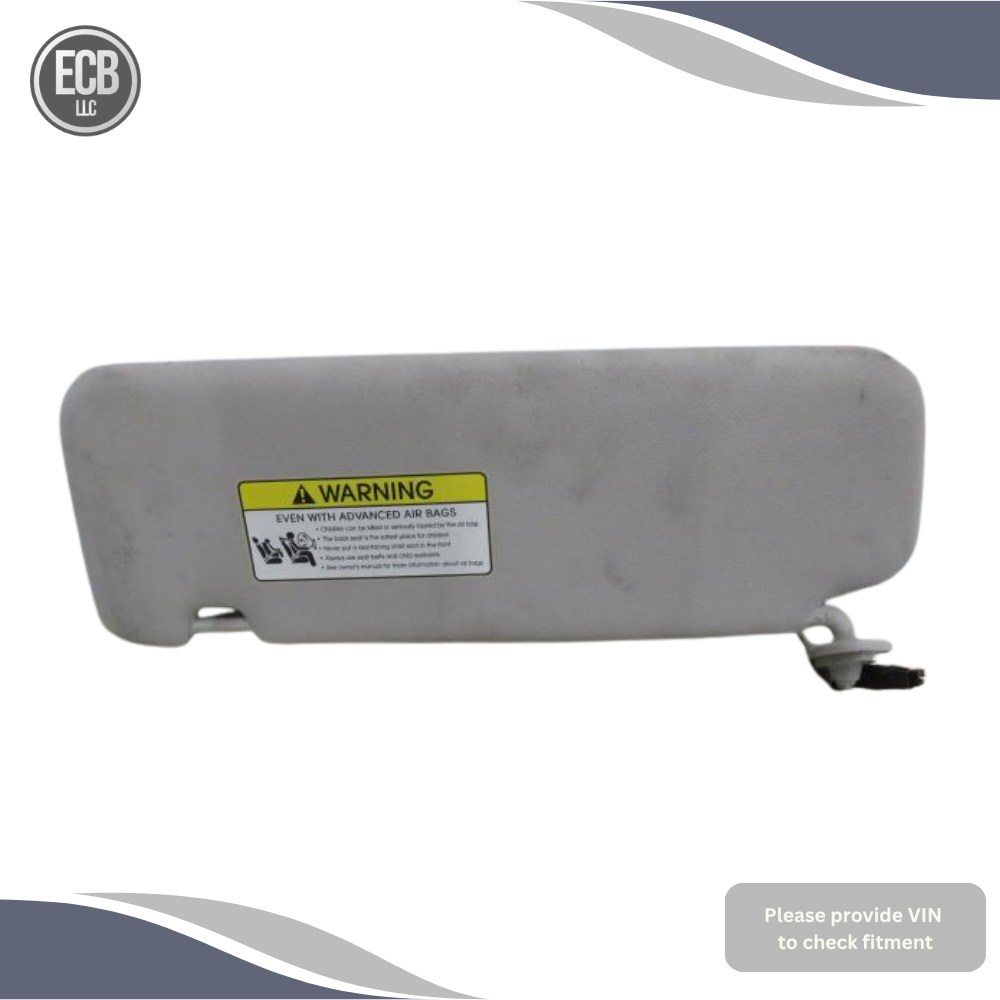 2016–2020 Kia Sorento Passenger RH Sun Visor OEM — view 2