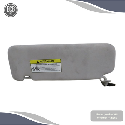 2016–2020 Kia Sorento Passenger RH Sun Visor OEM — view 2