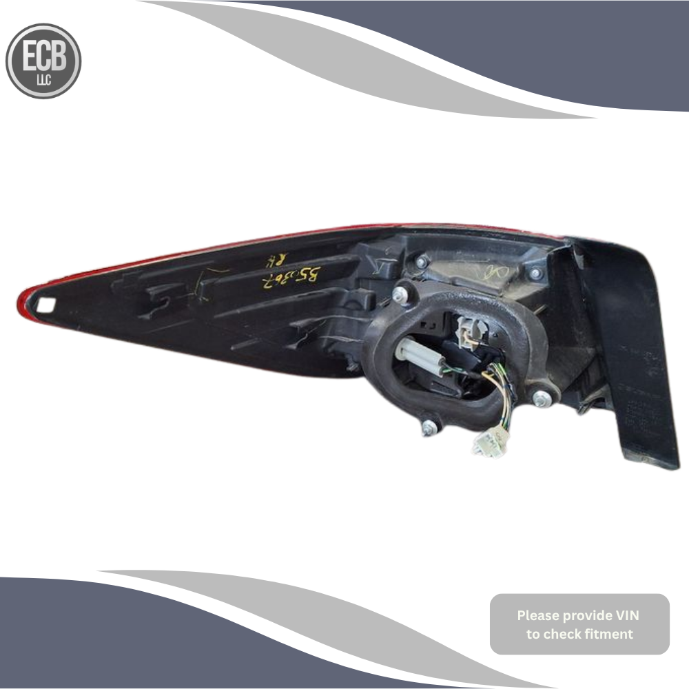 2015–2019 Subaru Legacy Sedan RH Passenger Tail Light Quarter Panel Mounted OEM — view 3