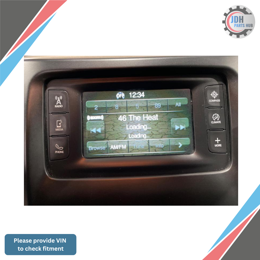 2016–2017 Chrysler 200 AM FM Satellite Ready Radio with 5 INCH Display OEM — view 2