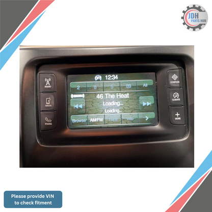 2016–2017 Chrysler 200 AM FM Satellite Ready Radio with 5 INCH Display OEM — view 2