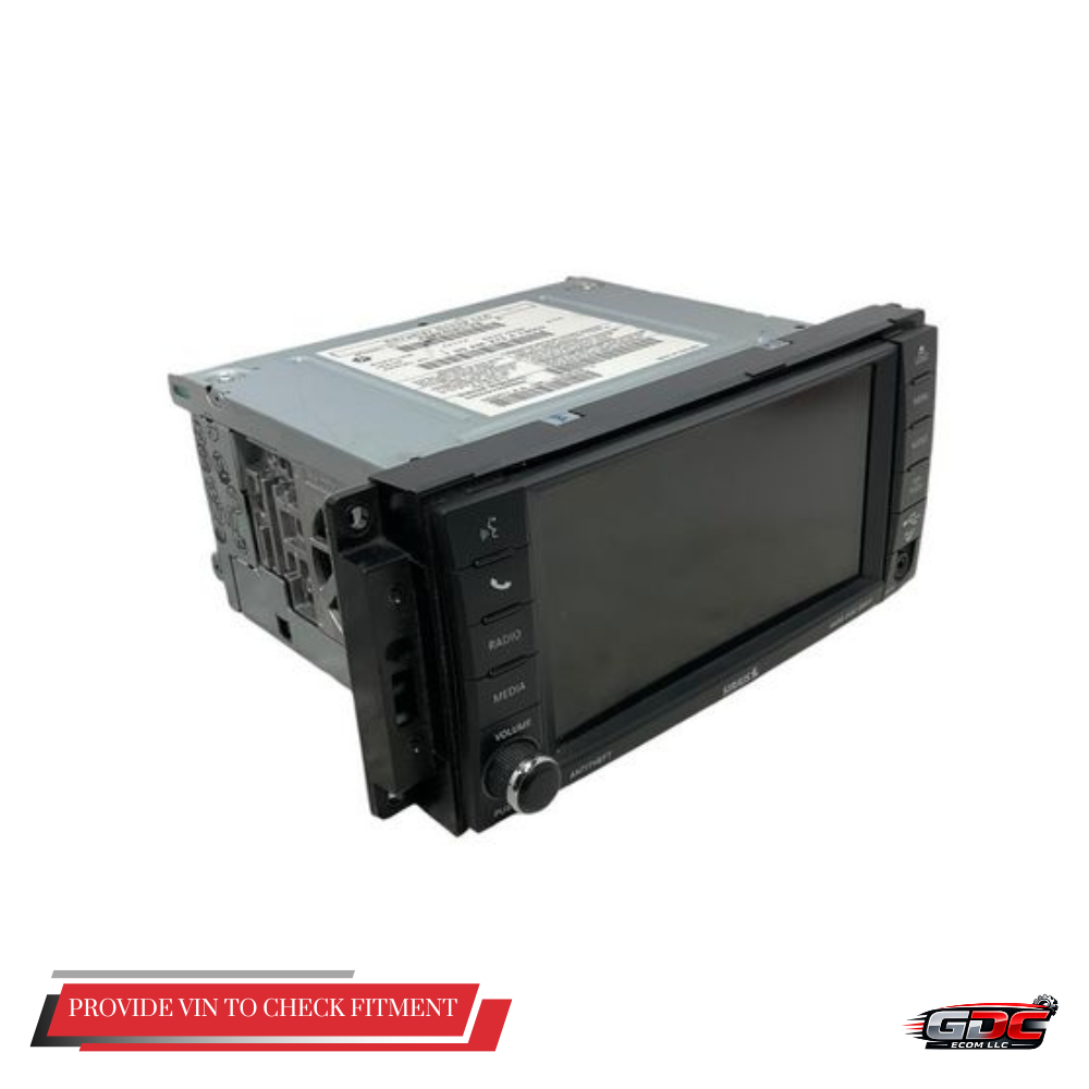 2013–2016 Chrysler Town & Country AM FM CD Navigation Radio Display Screen OEM — view 2