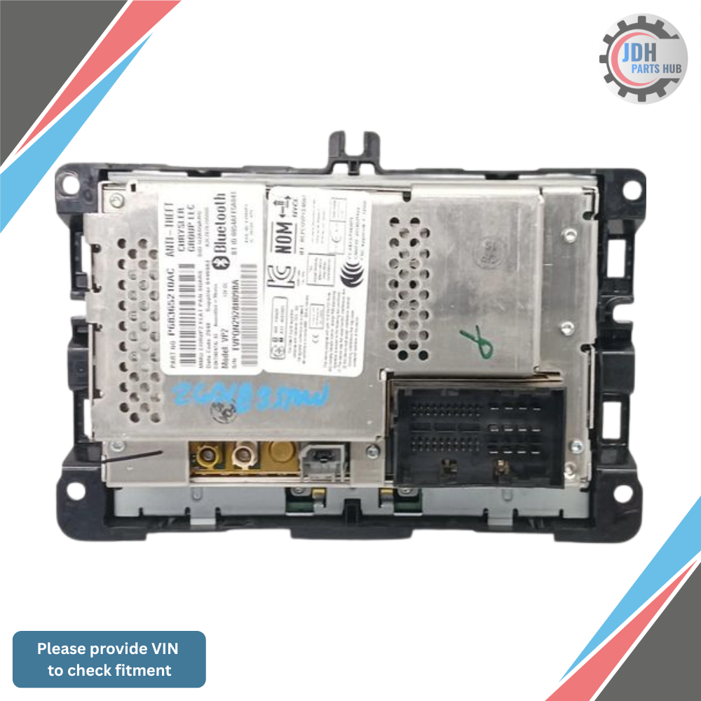 2018–2020 Dodge Ram 1500 AM FM Radio Receiver with Display Screen OEM — view 2