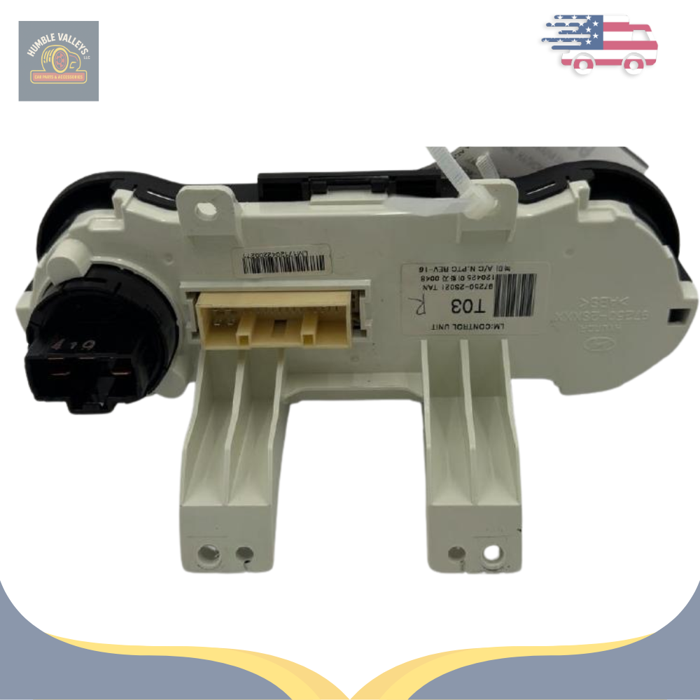 2010–2013 Hyundai Tucson Heater Climate Temperature Control OEM — view 3