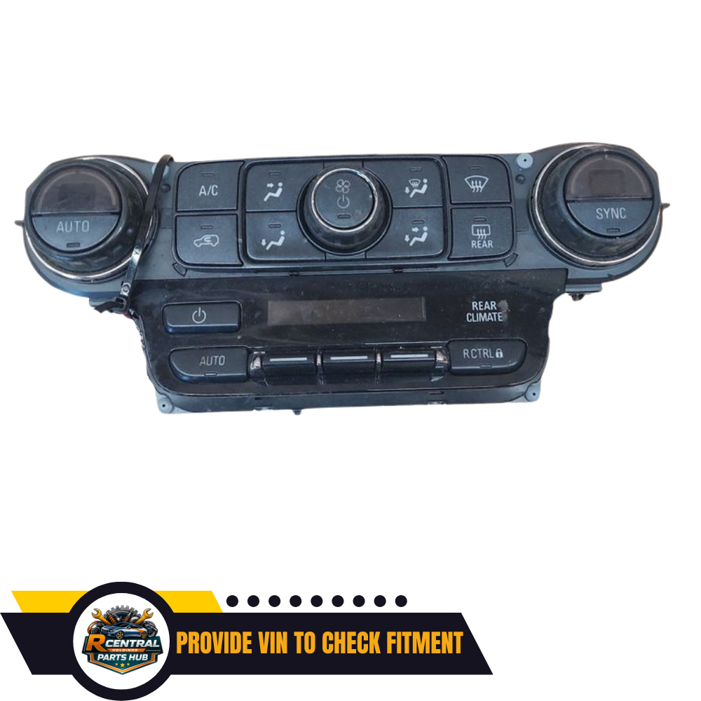 2015–2017 Chevrolet Tahoe A/C AC Heater Temperature Climate Control ID 23251607 — view 3