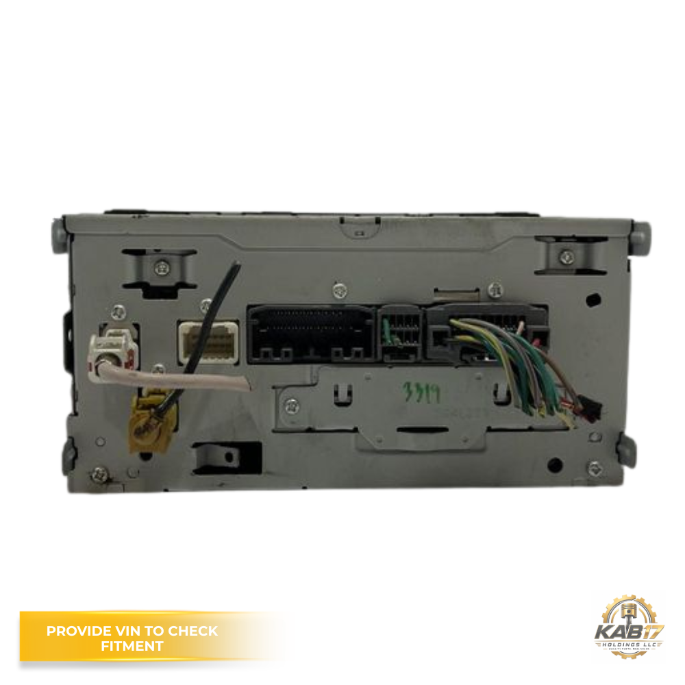 2010–2012 Dodge Caliber Radio CD DVD Player Display Receiver OEM P05091168AD — view 4