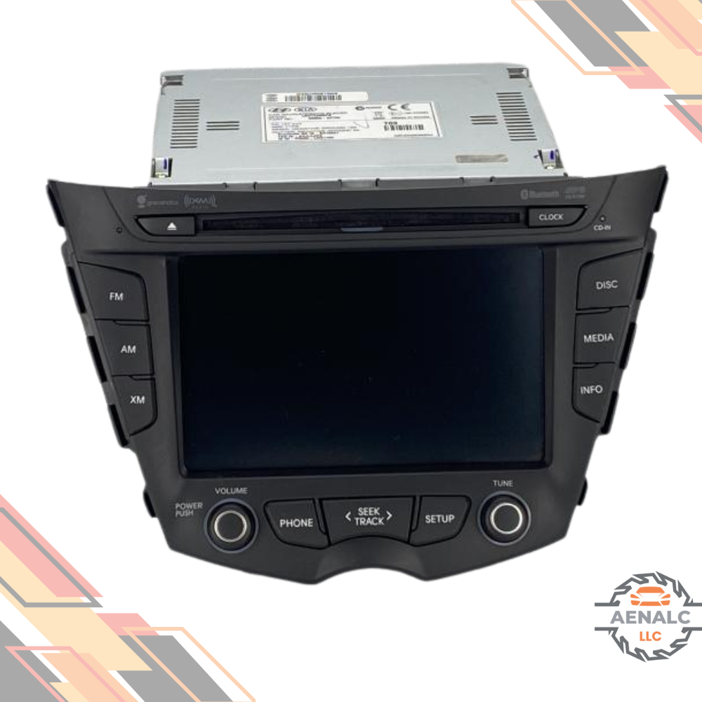 2012–2015 Hyundai Veloster Radio Display Receiver Satellite CD OEM — view 1