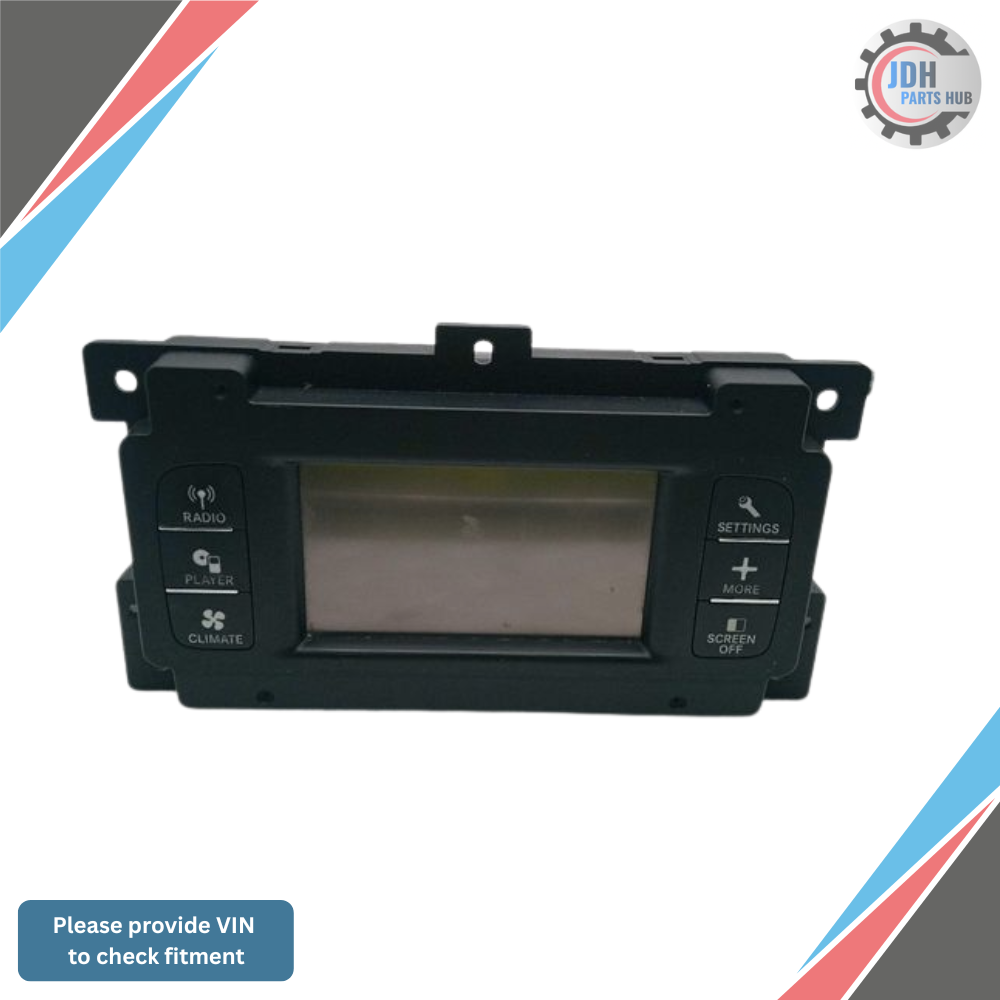 2011–2018 Dodge JOURNEY Radio Display Receiver 4.3" SATELLITE AM FM CD MP3 OEM — view 1