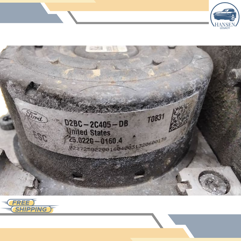 2014–2019 Ford Fiesta ABS Anti Lock Brake Actuator Pump 15 16 17 18 OEM — view 4