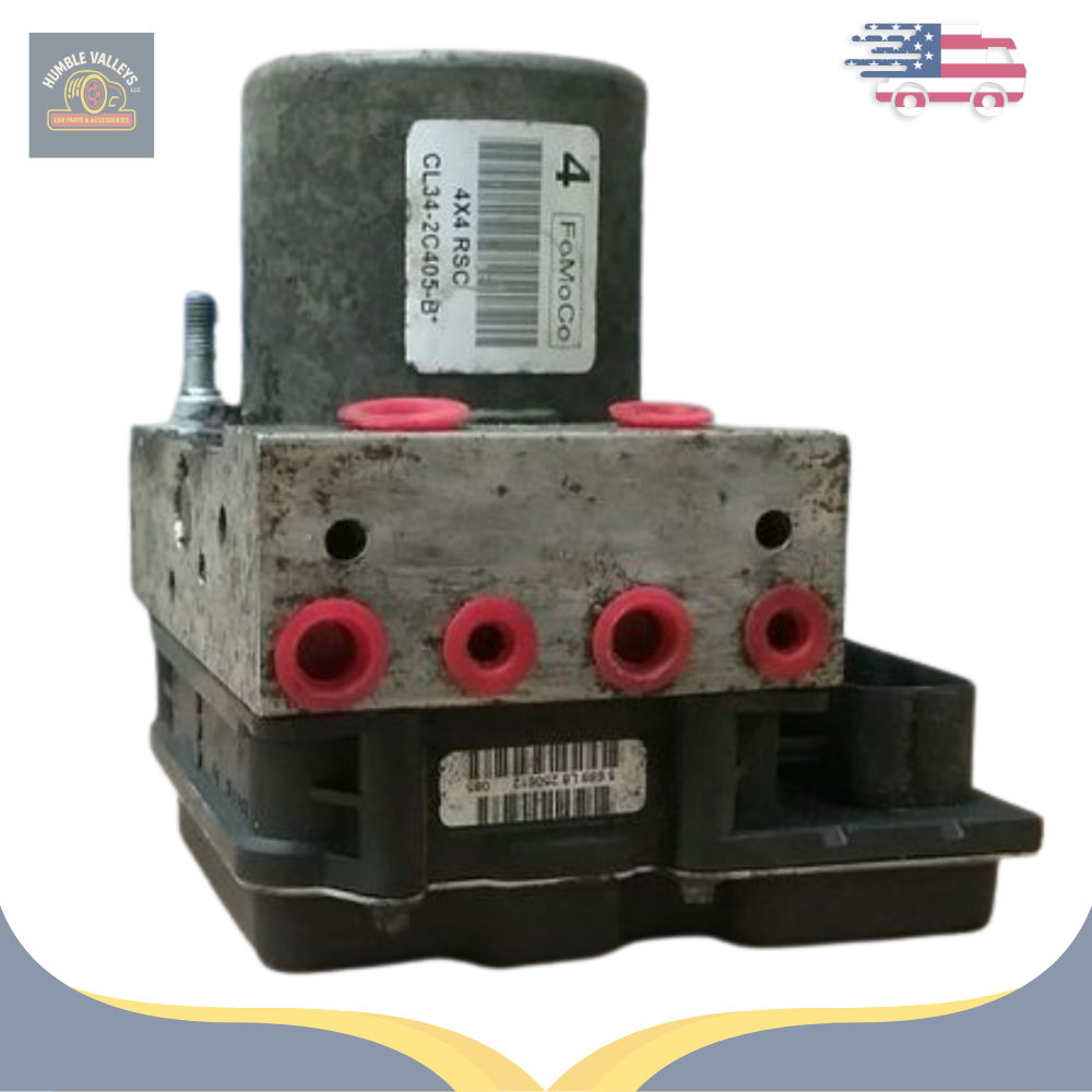 2012 Ford F150 Pickup Anti-Lock Brake Actuator Pump ABS Module Control Assembly — view 1