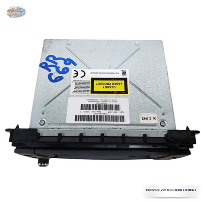 2008–2010 CHRYSLER JEEP DODGE AM-FM-DVD RADIO DISPLAY RECEIVER SATELLITE RER — view 2
