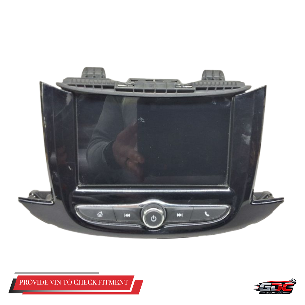 2018–2020 Chevrolet Sonic AM FM Radio Receiver Display Screen OEM 84610605 — view 1