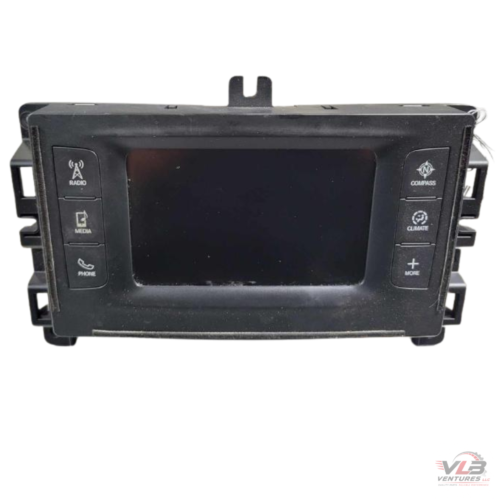 2016 Jeep Cherokee Display Screen Bluetooth Radio Receiver OEM — view 1