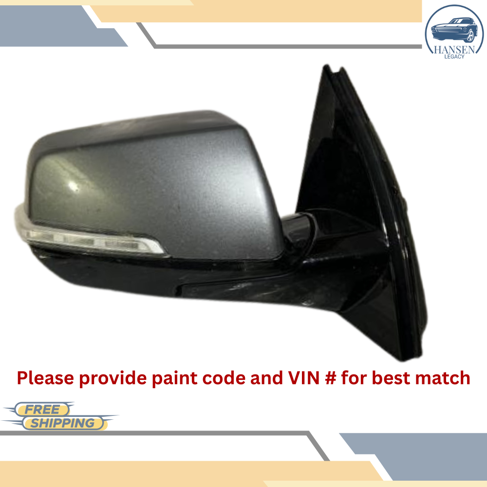 2018–2022 Chevrolet Traverse Right Passenger Side View Door Mirror GRAY OEM — view 1