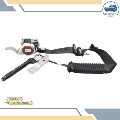 2016–2017 Ford F150 Left Driver Seat Belt Retractor Crew Cab BLACK 16 17 — view 2