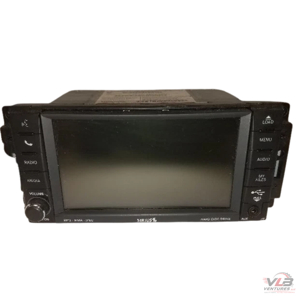 2010 Dodge Caravan Radio Receiver with Satellite OEM — view 1