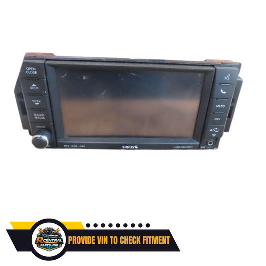 2013–2014 DODGE Challenger AM-FM-CD-DVD-H<wbr/>DD Navigation UConnect Radio RHR OEM — view 1