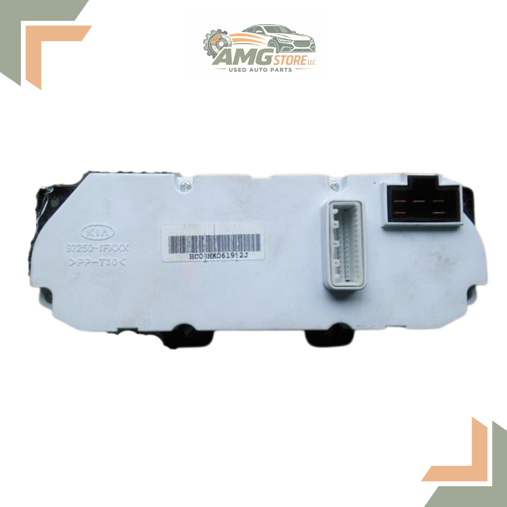 2009–2010 Kia Sportage A/C AC Heater Temperature Control Unit 09 10 — view 2
