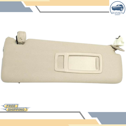 2012–2013 BMW 328i 335i RH Passenger Sunvisor Sun Visor with Mirror OEM — view 3