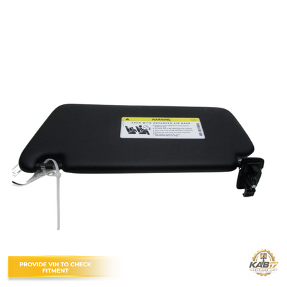 2015–2020 Mercedes-Benz GLA Class LH Driver Sunvisor with Mirror Black OEM — view 1