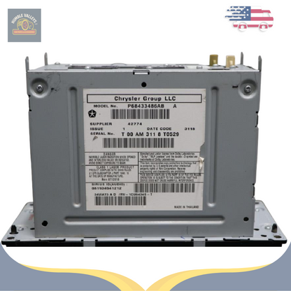 2012–2016 Chrysler Town & Country Multimedia SAT DVD Radio RBZ OEM — view 3