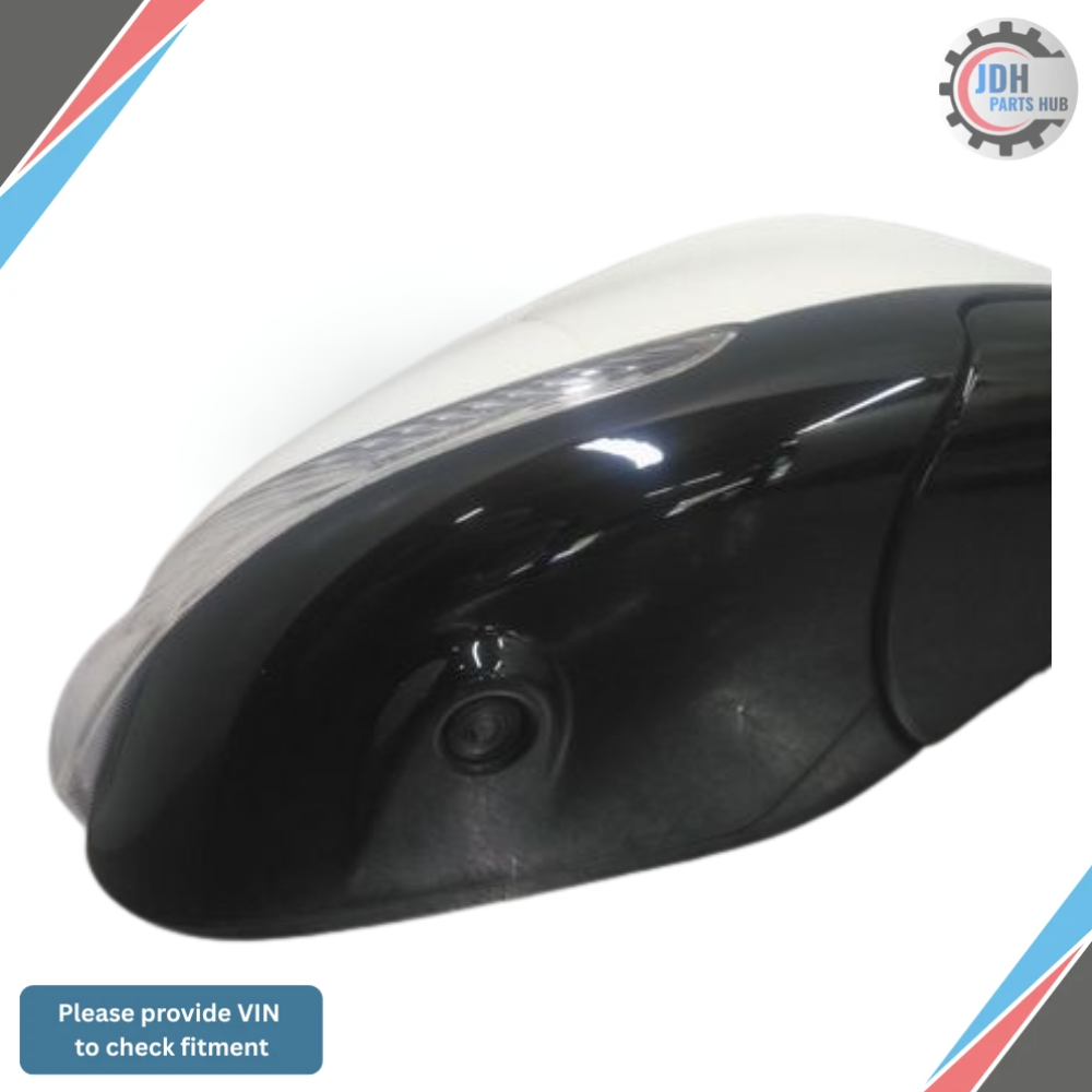 2017–2020 Infiniti QX60 Right Passenger Side Door Mirror Assembly White OEM — view 3