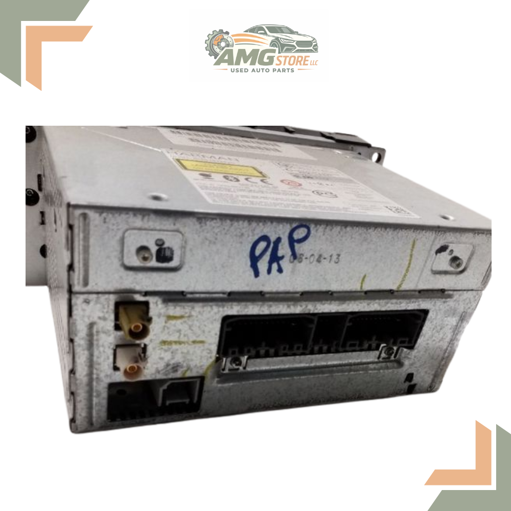 2013–2014 DODGE Challenger AM-FM-CD-DVD-H<wbr/>DD Navigation UConnect Radio RHR OEM — view 3