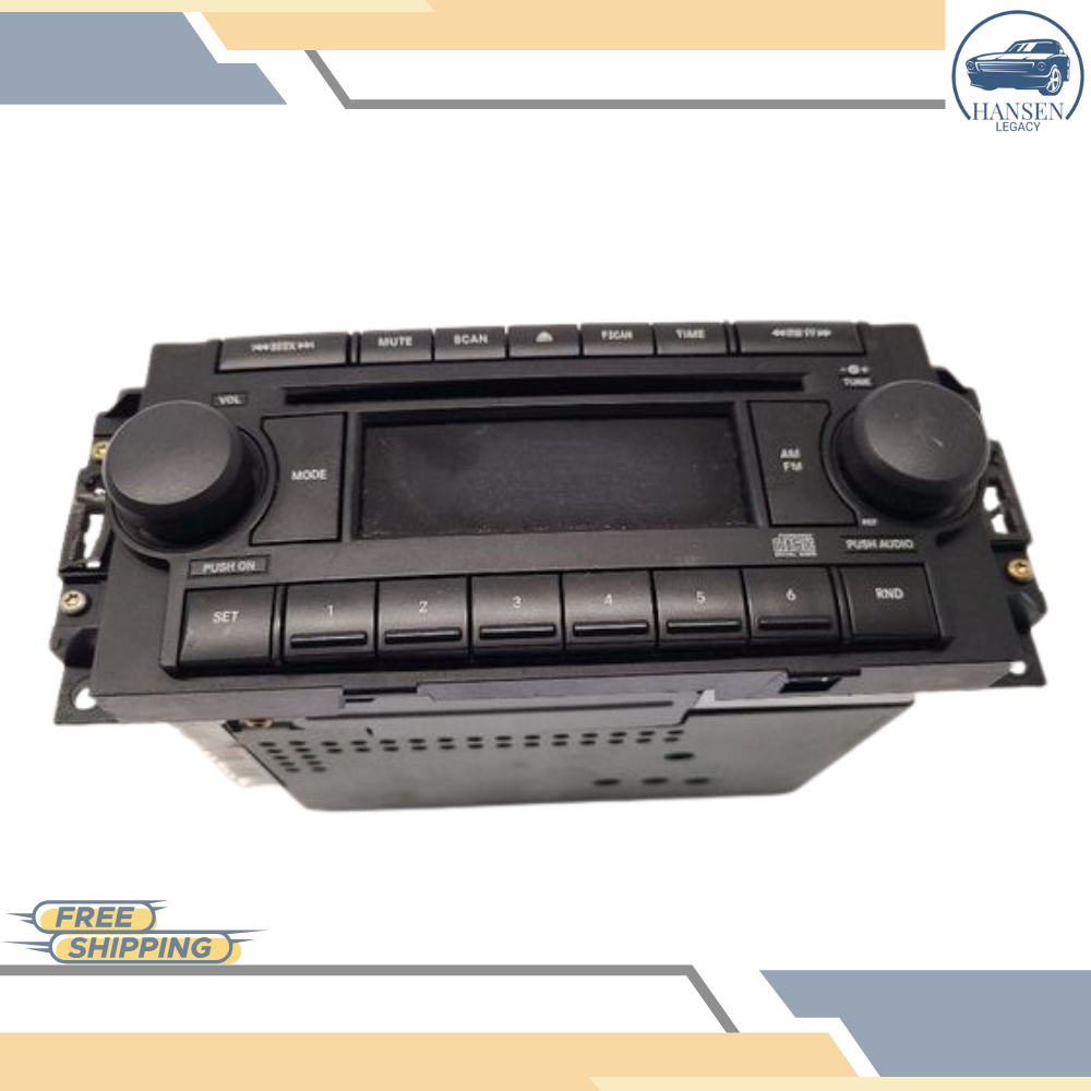 2005–2007 Jeep Grand Cherokee Radio Receiver REF 05 06 07 — view 2
