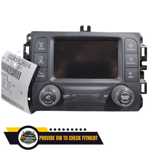 2018–2020 Dodge Ram 1500 AM FM Satellite Radio Display Receiver 5.0 Screen OEM — view 1