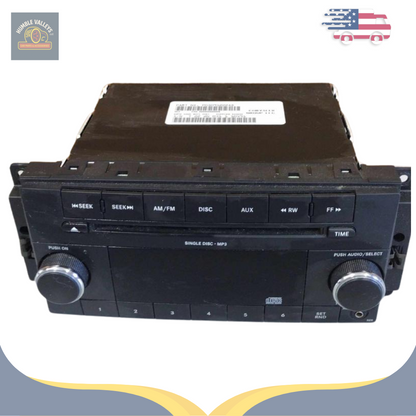 2011–2012 Dodge Caliber AM FM CD MP3 Radio Receiver RES OEM — view 1