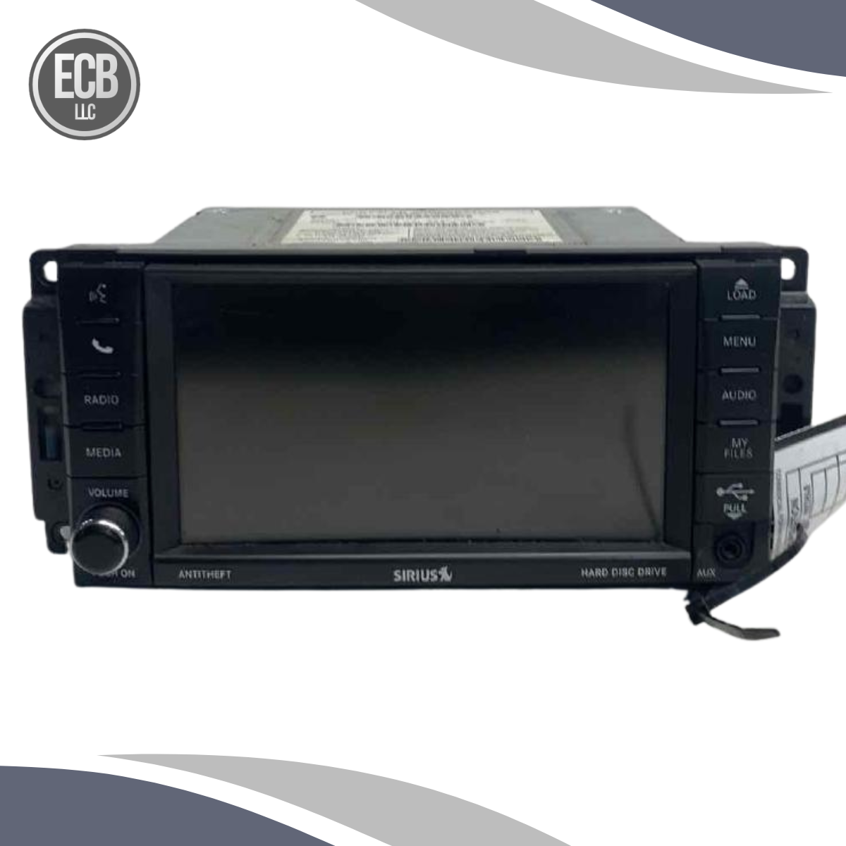 2012 Jeep Liberty Navigation Radio AM FM CD DVD AUX RHB OEM — view 1