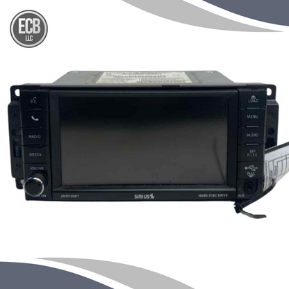 2012 Jeep Liberty Navigation Radio AM FM CD DVD AUX RHB OEM — view 1