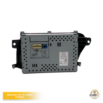2010–2014 Lexus RX350 RX450 Display Screen Dash Mounted OEM 86110-48510 — view 3