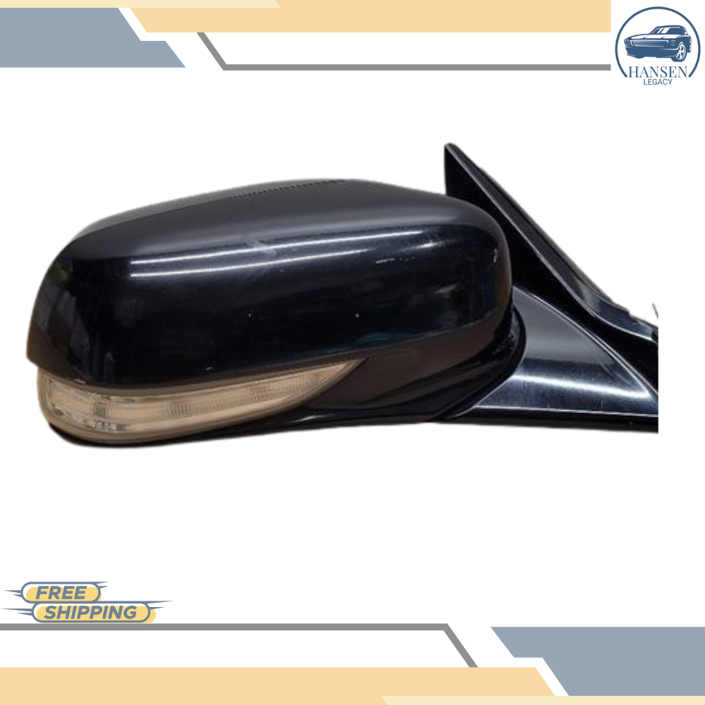 2009–2014 Acura TL Passenger Right Side View Door Mirror Assembly OEM — view 1