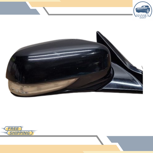 2009–2014 Acura TL Passenger Right Side View Door Mirror Assembly OEM — view 1