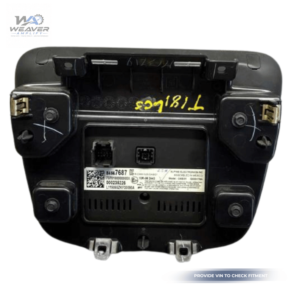 2019–2023 Chevrolet Malibu Dash Mounted Information Display Screen OEM — view 2