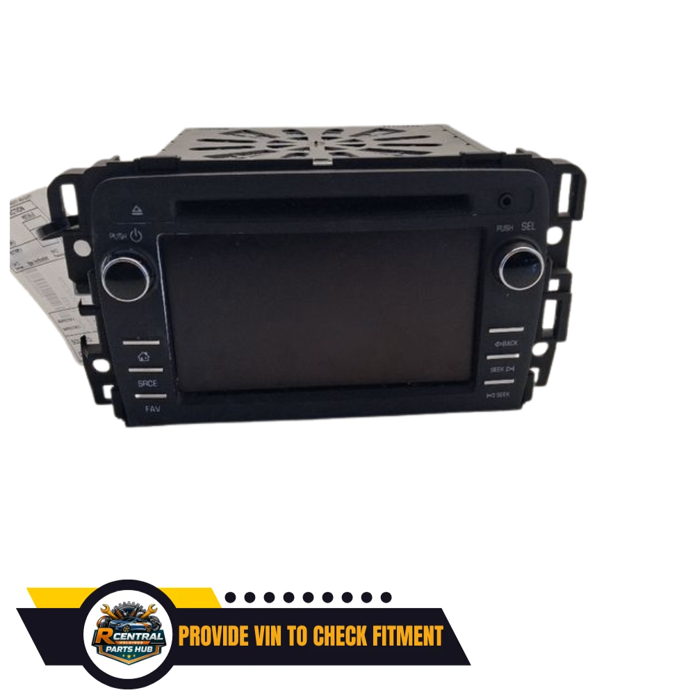 2016–2017 Chevrolet Traverse Enclave Radio Receiver Display ID 84082781 — view 1