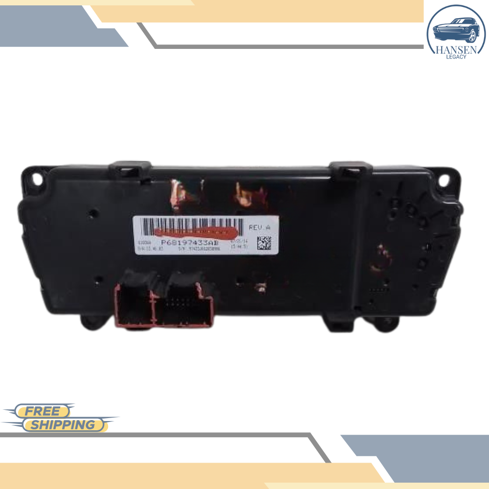 2014–2018 Jeep Wrangler A/C AC Temperature Heater Control Manual 15 16 17 OEM — view 4