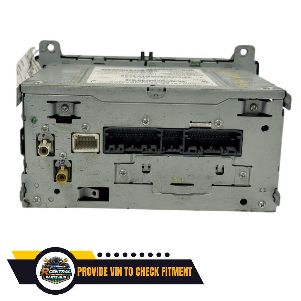 2011 Jeep Grand Cherokee Radio with Navigation Sat CD DVD HDD Face ID RHB OEM — view 3