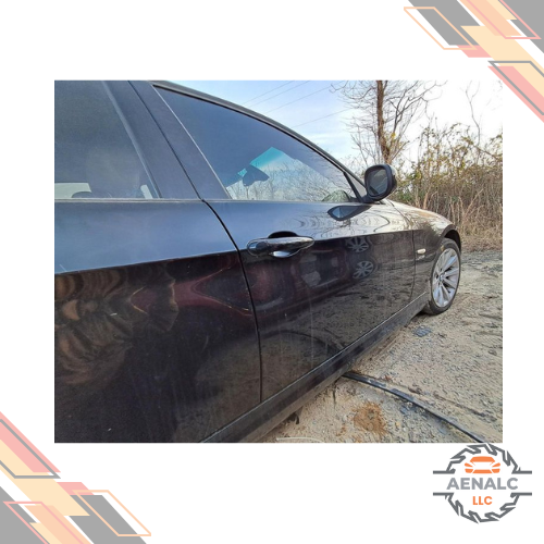 2009–2011 BMW 328i 335i 323 Passenger Right Side View Door Mirror Assembly Black — view 5